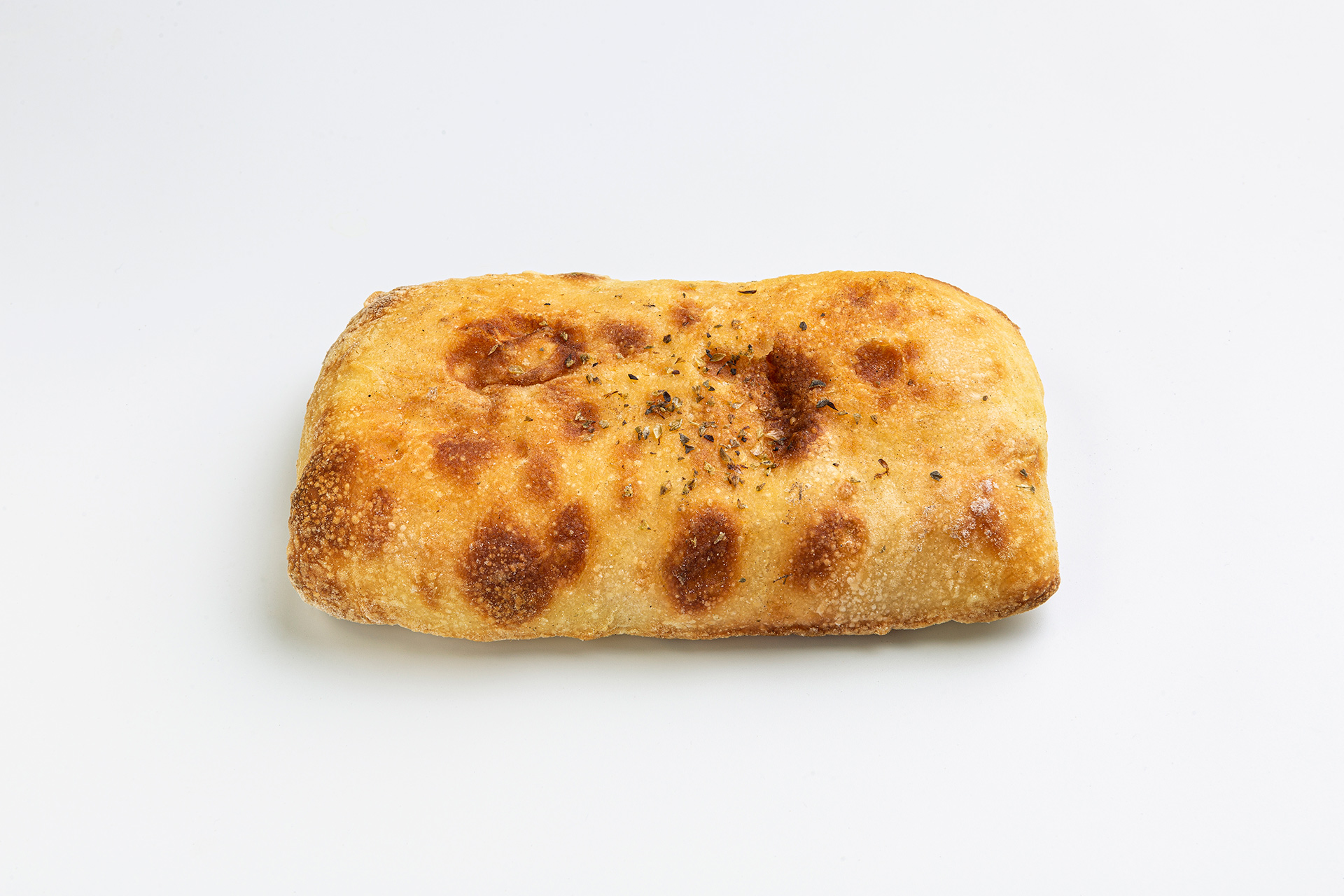 Focaccia con aceitunas